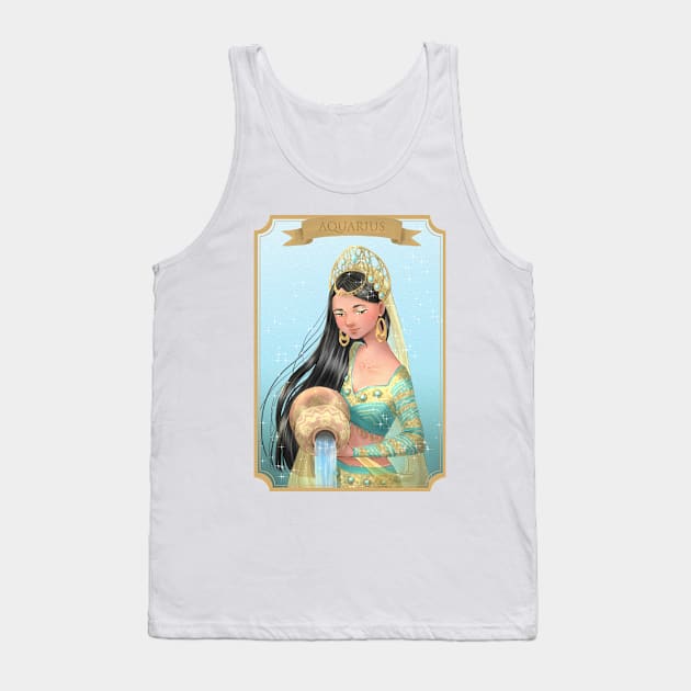 Aquarius Tank Top by Lewe Obispo